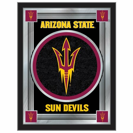 HOLLAND BAR STOOL CO Arizona State 17" x 22" Logo Mirror, Pitchfork MLogoArizSt-F